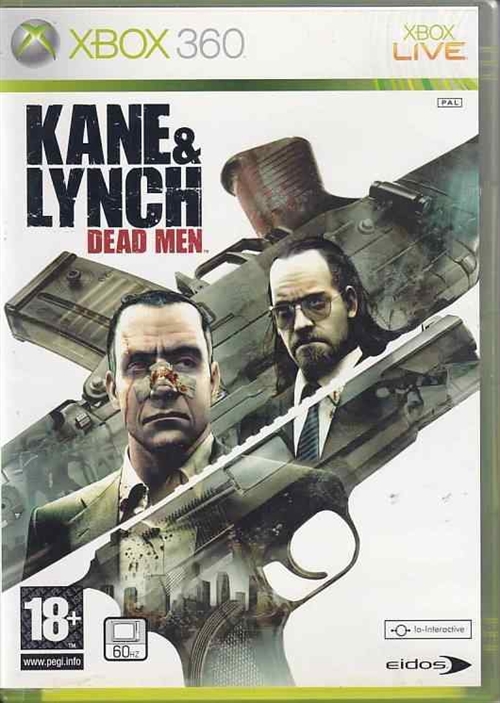 Kane and Lynch Dead Men - XBOX Live - XBOX 360 (B Grade) (Genbrug)